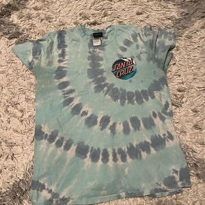 tie dye santa cruz shirt